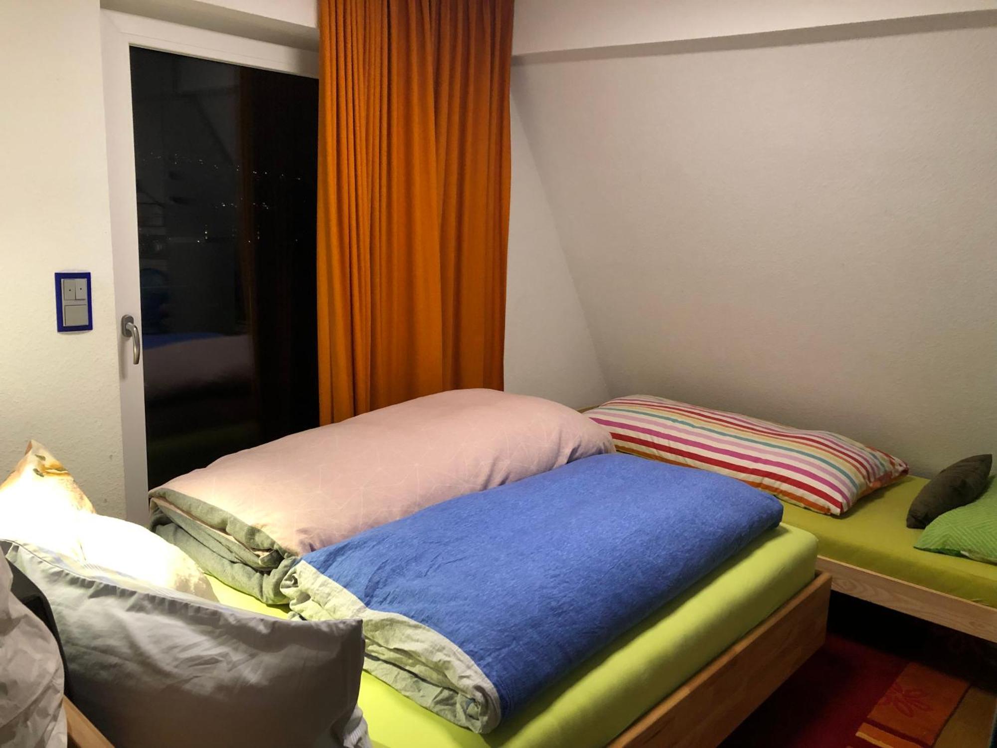 Aussichtszimmer Mit Modernem Glasbad Und Balkon Koblenz  Dış mekan fotoğraf